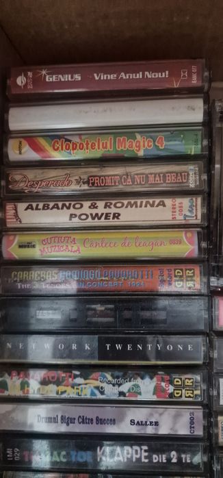 Lot Casete Audio.46 buc