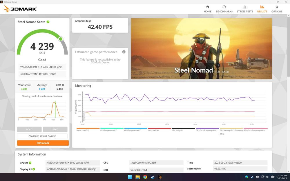 ASUS ROG Zephyrus G16 OLED (2026) – Ultra 9 285H, RTX 5080 16GB, 32GB RAM, 2TB SSD + Cooling Pad Razer
