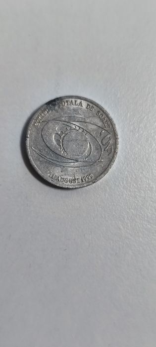 Moneda 500 lei eclipsa