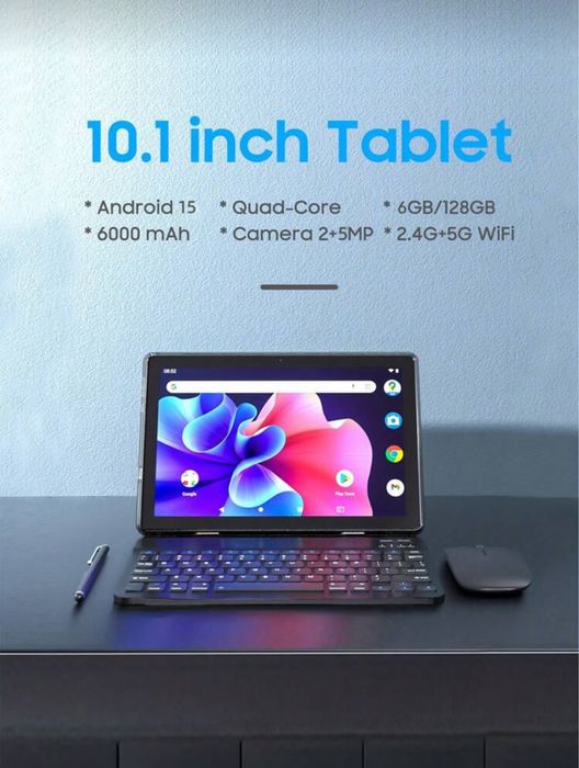 Tableta Coopers YQ10S Max cu tastatura si mouse Android 15. X14