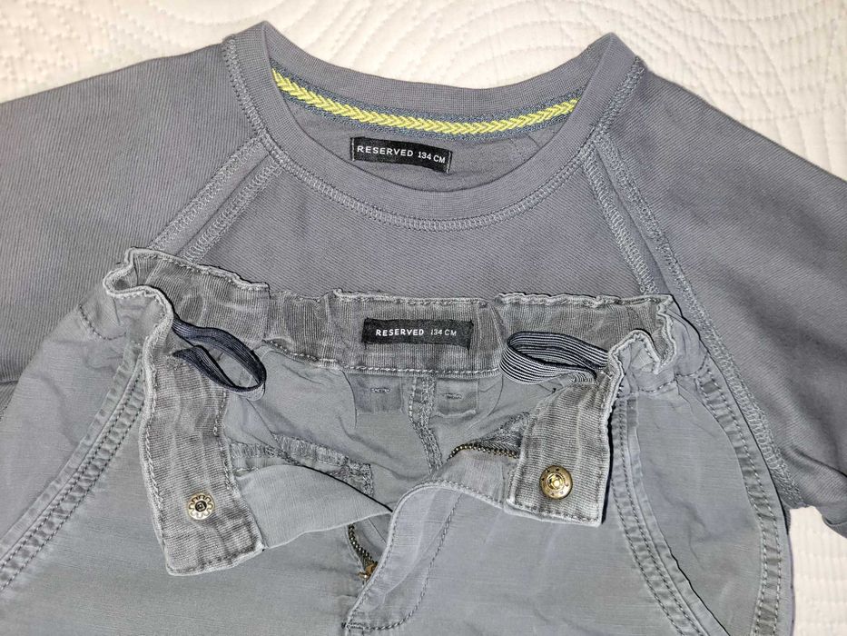 Reserved детски панталон  и блуза/ 2бр. 134 см