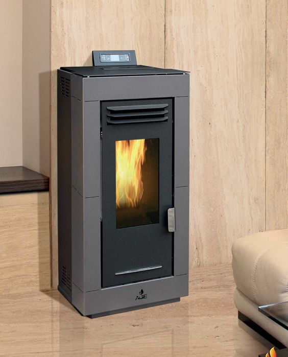 Soba cu aer cald ventilat pe peleti - MICRA 10