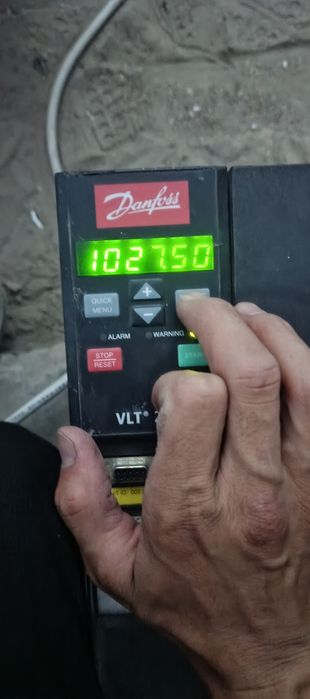 Chastotnik Motor  aborotini sozlash