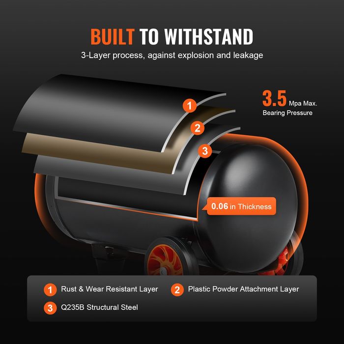 Compresor Aer 18.2L 900W 2.2 CFM 70dB Fara Ulei