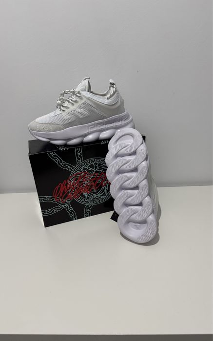 Versace Chain Reaction White