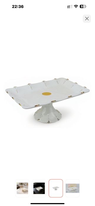 Блюдо Katherina белый