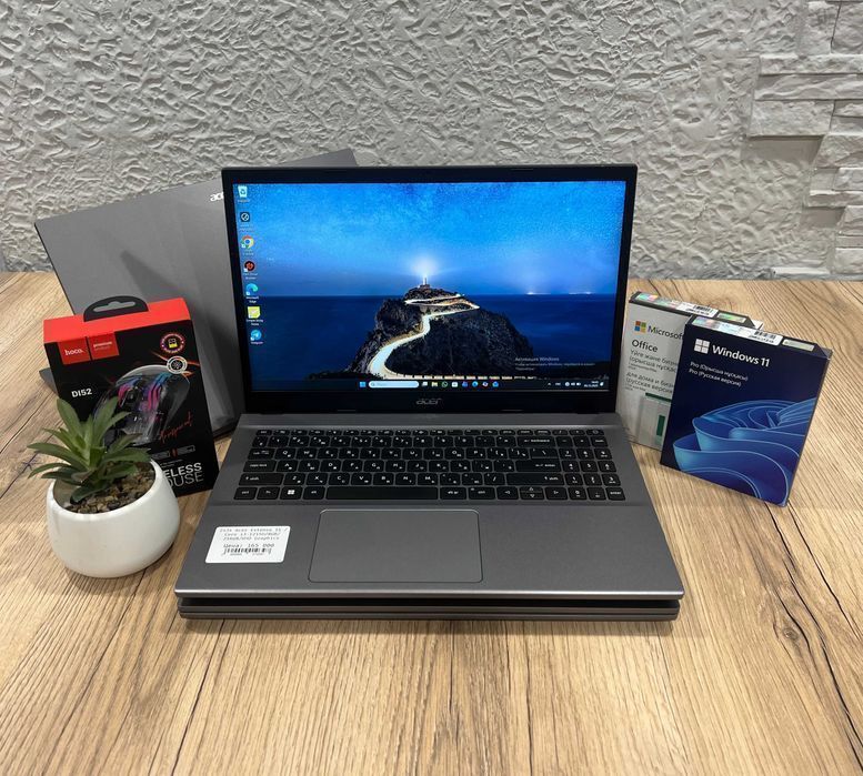 Ноутбук для офис Acer Extensa 15 /Core i3-1215U/8GB/256GB/UHD Graphics