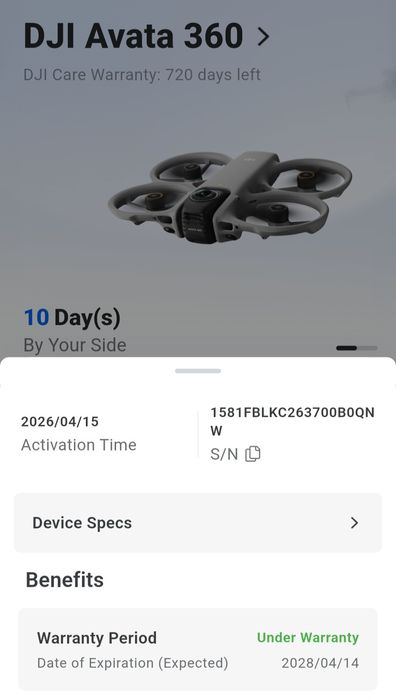 DJI Avata 360 Motion Fly More Combo