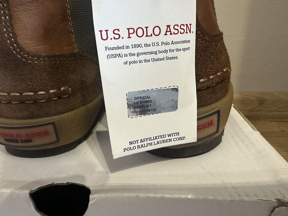 Vand Ghete U.S. Polo Assn ORWELL piele naturala marimea 43 NOI