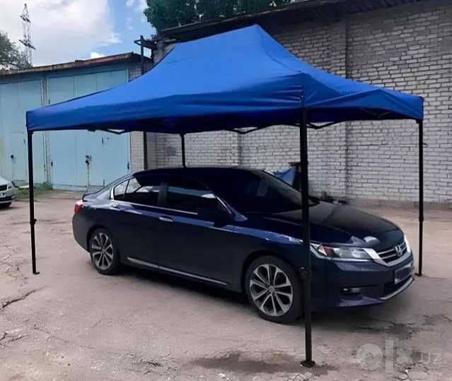 Новый навес шатер для отдыхав сада двора качественный метал читайте