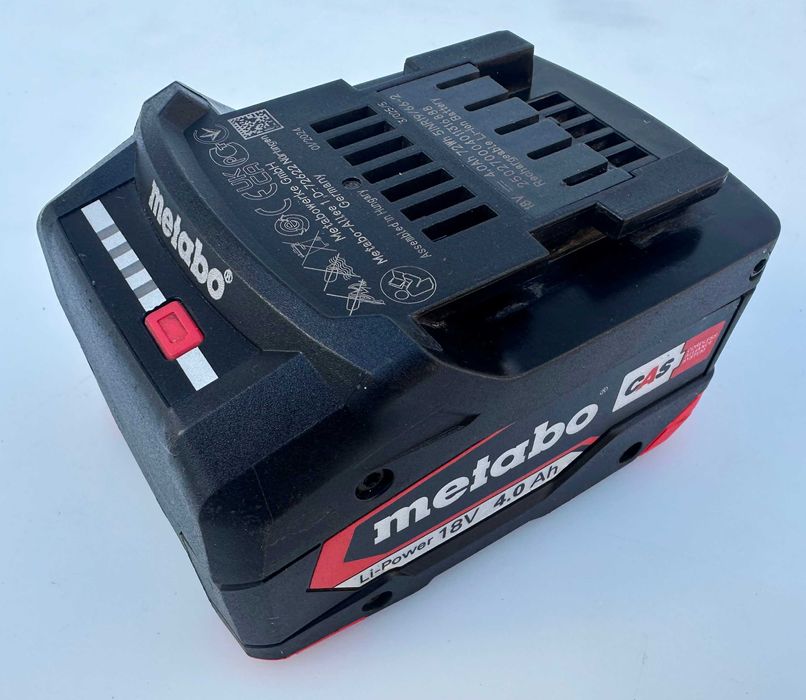 Metabo 18V 4.0Ah - Акумулаторна батерия неразличима от нова 2024г