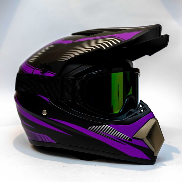 Каска подходяща за мотокрос , планински велосипед , ел. тротинетка