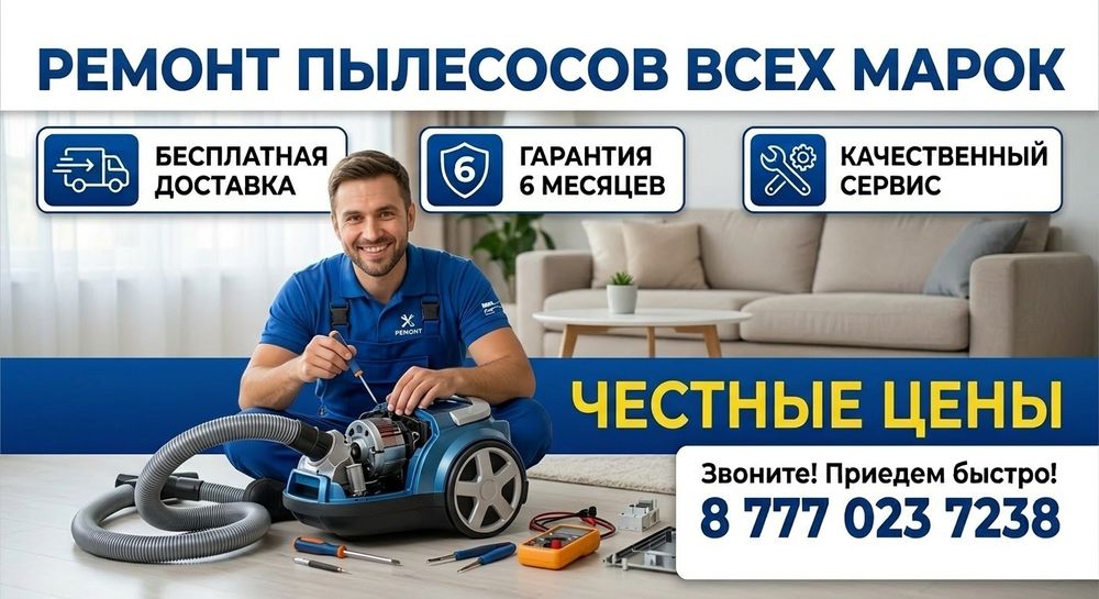 Ремонт пылесосов