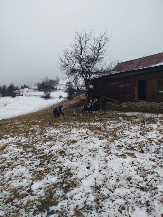 Vând șură din lemn