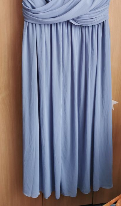 Rochie decoltata, pe bust cu silicon, bust 120, lungime 110