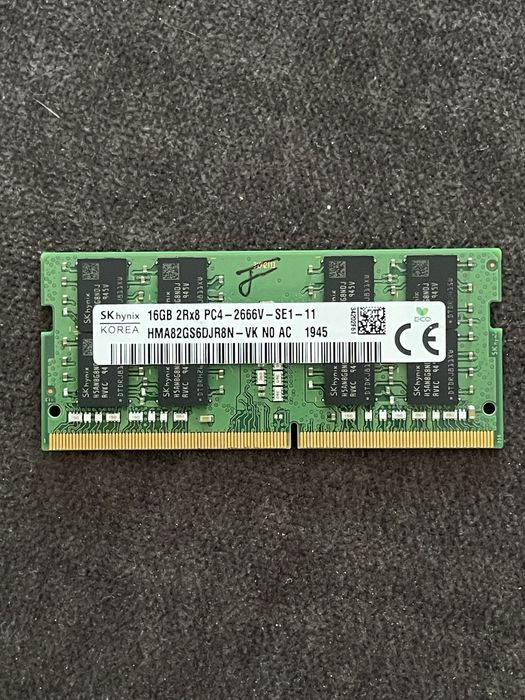 16GB Ram ddr4 sodimm 2666mhz