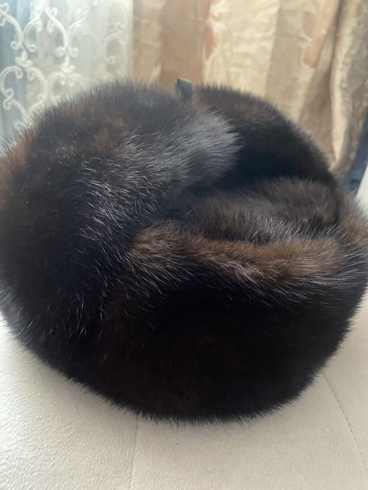 мужская норковая шапка