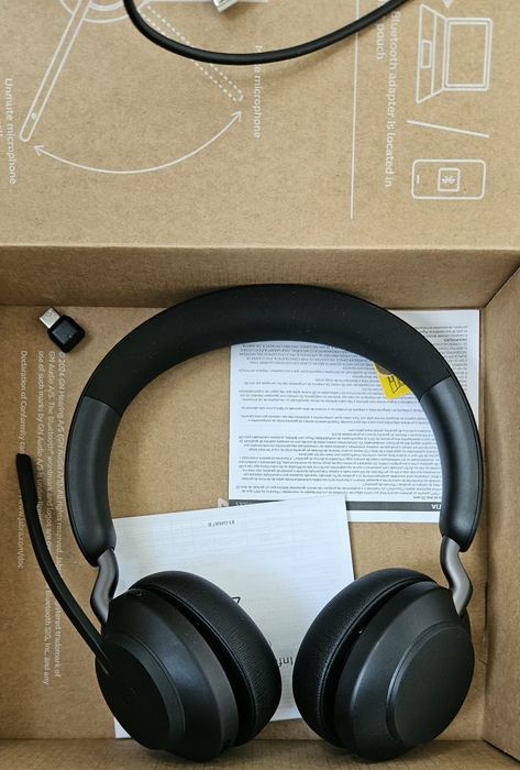 Jabra Evolve2 65 MS Stereo Black – перфектно състояние