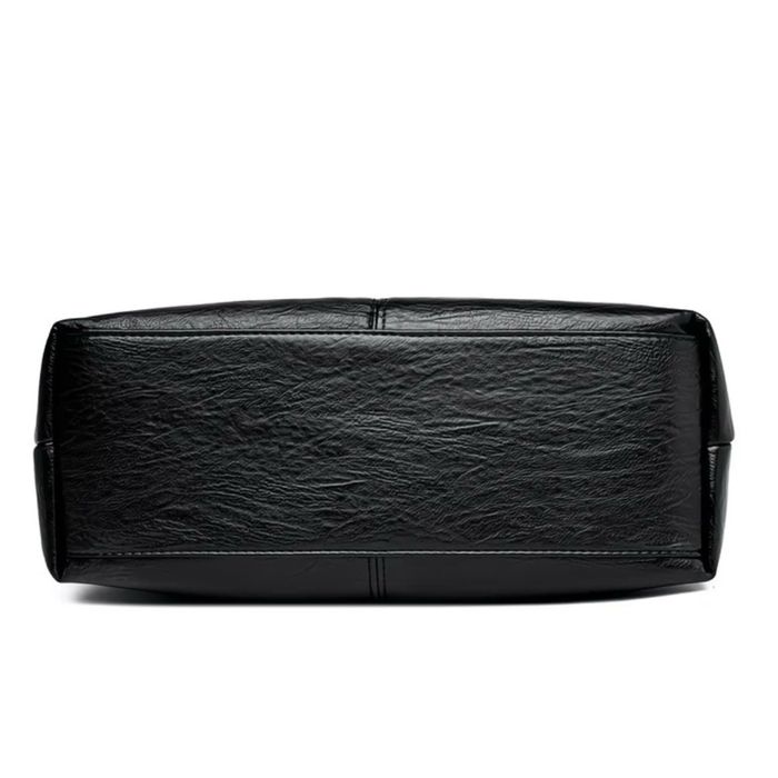 Сумка шопер кожаная