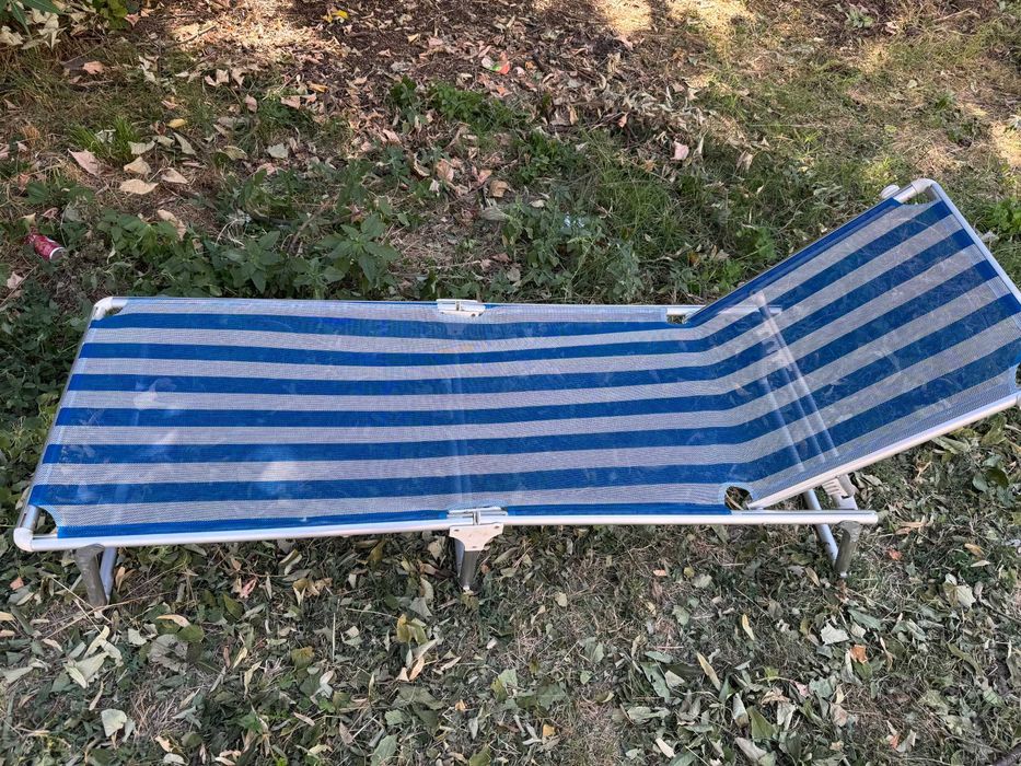 Сгъваеми шезлонги 2бр с шалтета