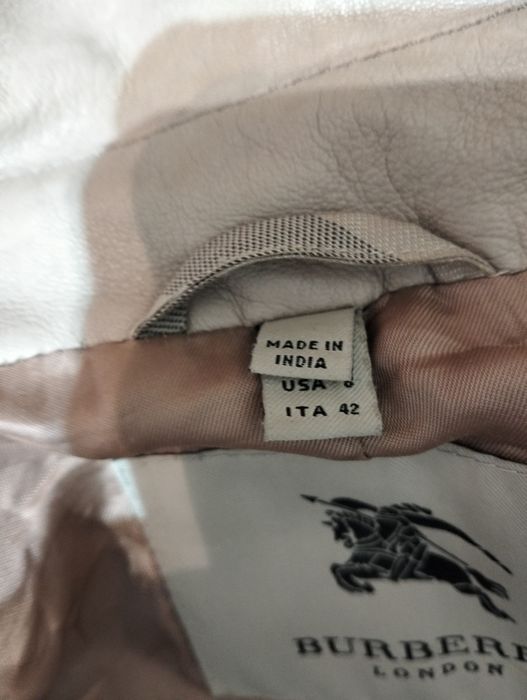 Trenci Burberry piele de miel mărime M