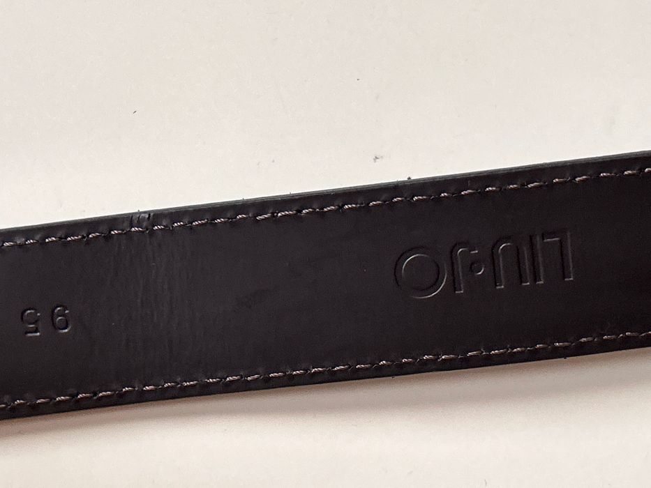 Liu Jo тъмно кафяв кожен колан