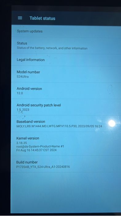 Samsung s24 ultra планшет