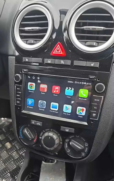 Navigație Android CarPlay Opel Astra H, Corsa D 2006-2013