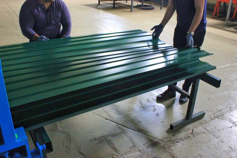 Оцинкованный профнастил для строительства | profnastil tunka