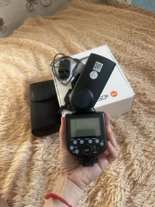 Вспышка godox + синхронизатор