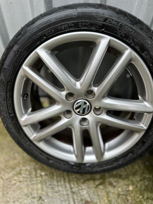 Jante VW 17” + anvelope vară 225/45 R17 Presto