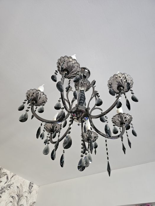 Candelabru din sticla