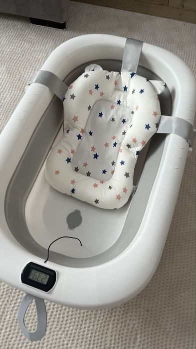 Детская складная ванночка + боди в подарок