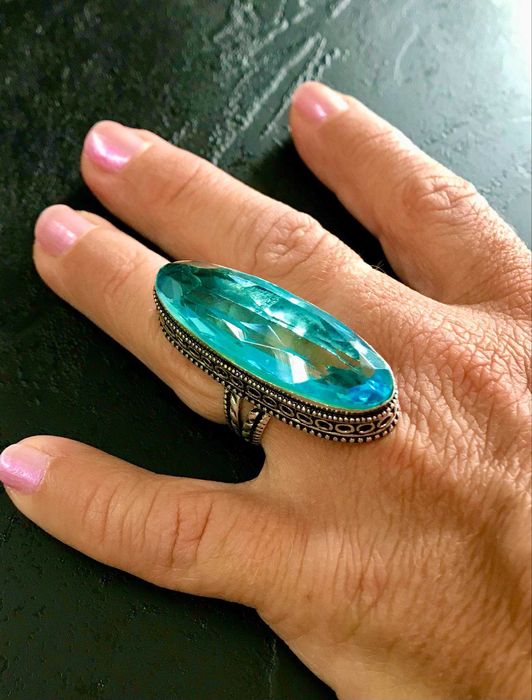 Inel Argint 925 cu Piatra Semipretioasa Topaz