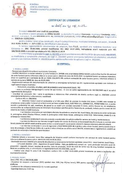 Vanzare/ Inchiriere teren intravilan Vivo in CONSTANTA