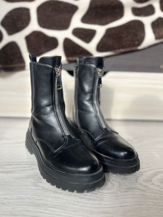 Дамски зимни боти, черни, размер 37