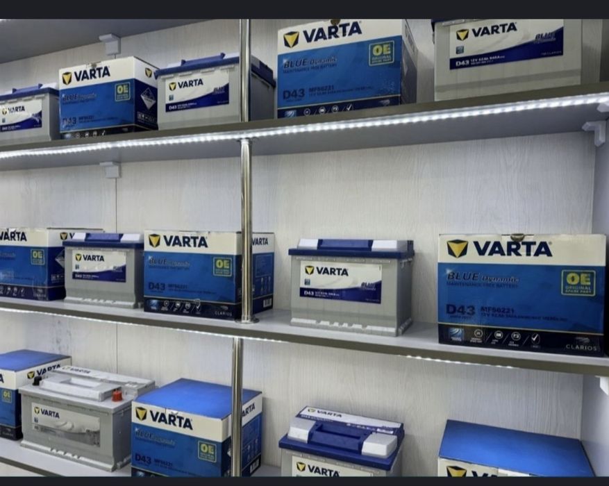 Varta akumlyatori xama moshinalar uchun