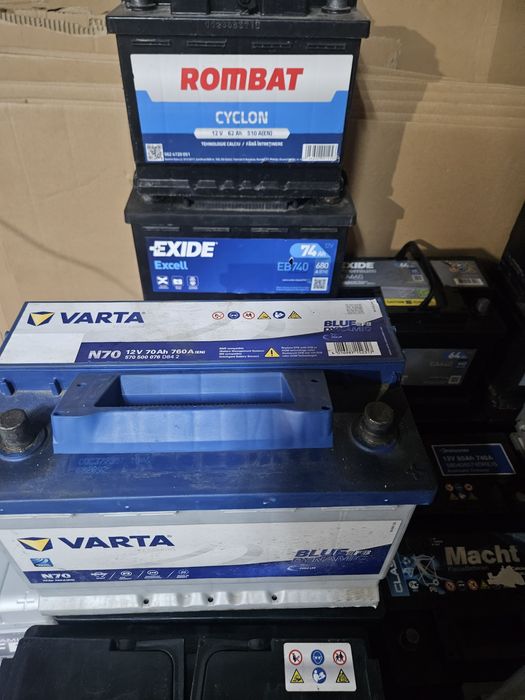 Baterii auto sh de la 60Ah pana la 105Ah