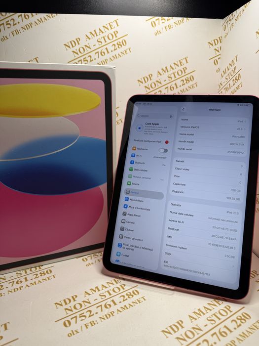 NDP Amanet Braila Ipad A16 128gb (58228)