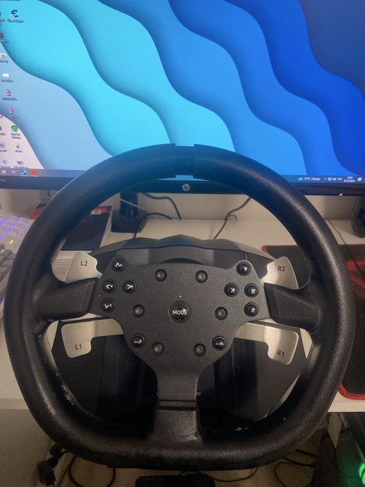 Игровой руль artplays v1200 vibro edition