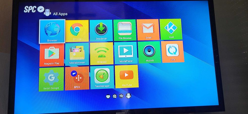 SPC media player Android cu telecomanda fuctional
