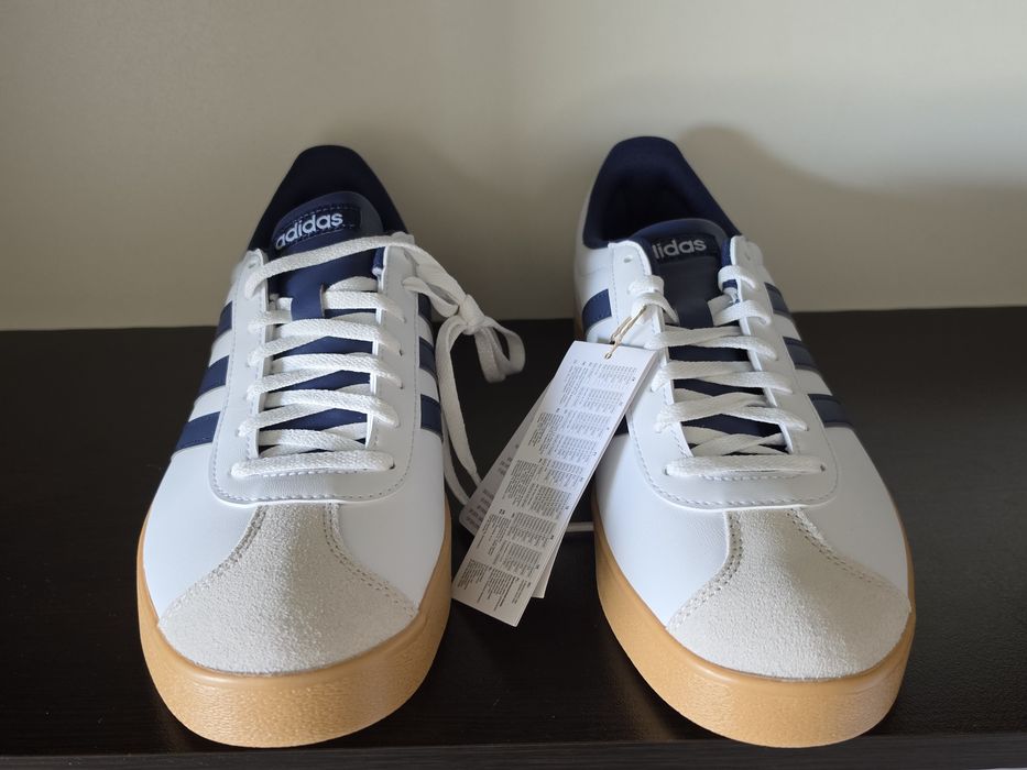 adidas VL Court Base 42.5номер 27см Стелка нови с