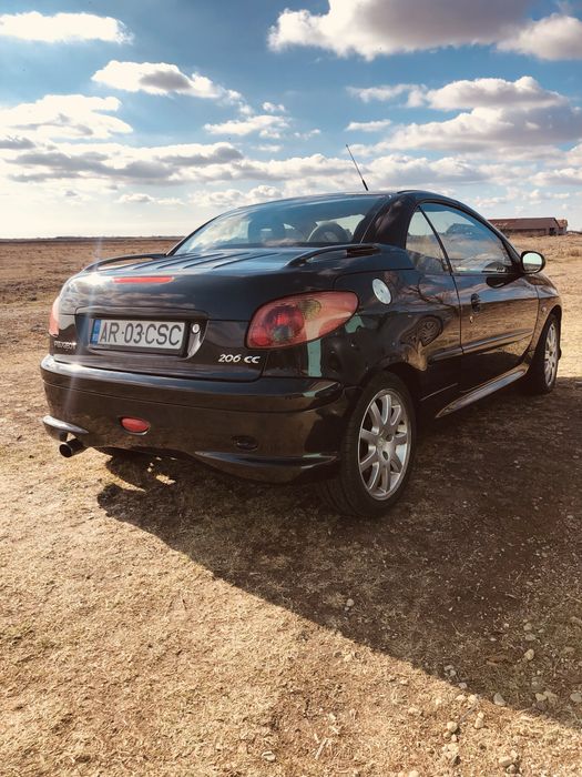 Peugeot 206 cc  cabrio ( decapotabila ) in stare impecabila