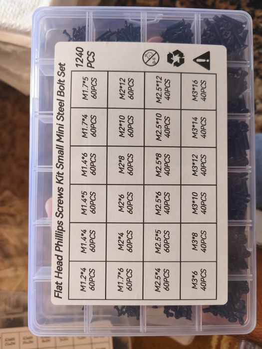 Комплект болтчета / очила, фина техника / компютри - 850-1680 бр