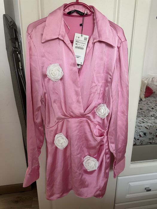 Rochie dama cu trandafiri