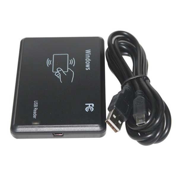 RFID/NFC karta o‘quvchi Plastik karta, token o‘qiydigan reader USB