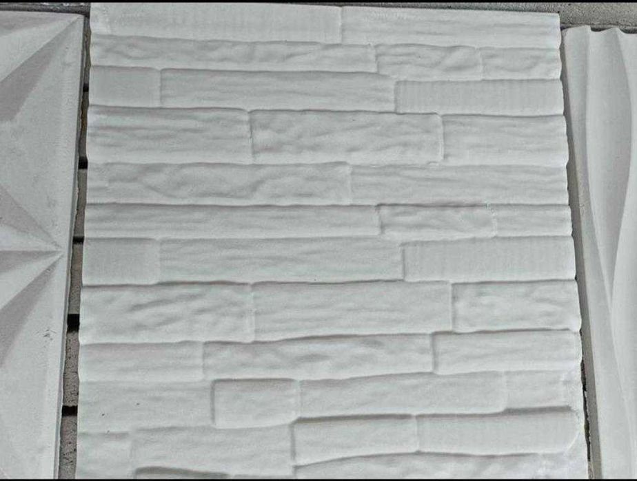 Matrite panouri 3D decorative gard, stalpi cruci piatra decorativa