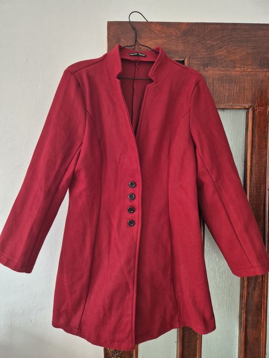 Jacheta casual din lana pentru femei, marime 44 (XL)