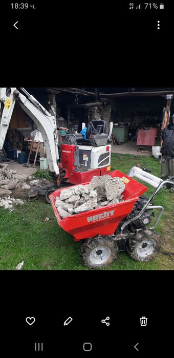 Dumper Hecht 2636 mini