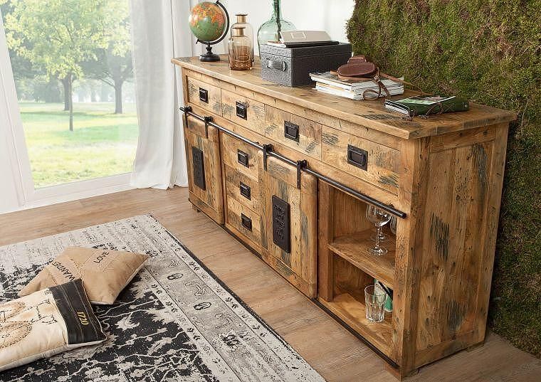 Бюфет  mango 200x45x90 естествено лакиран